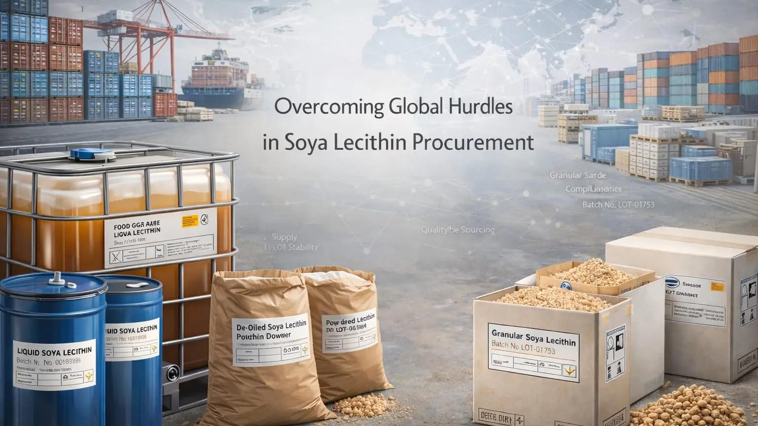 Overcoming Global Hurdles in Soya Lecithin Procurement