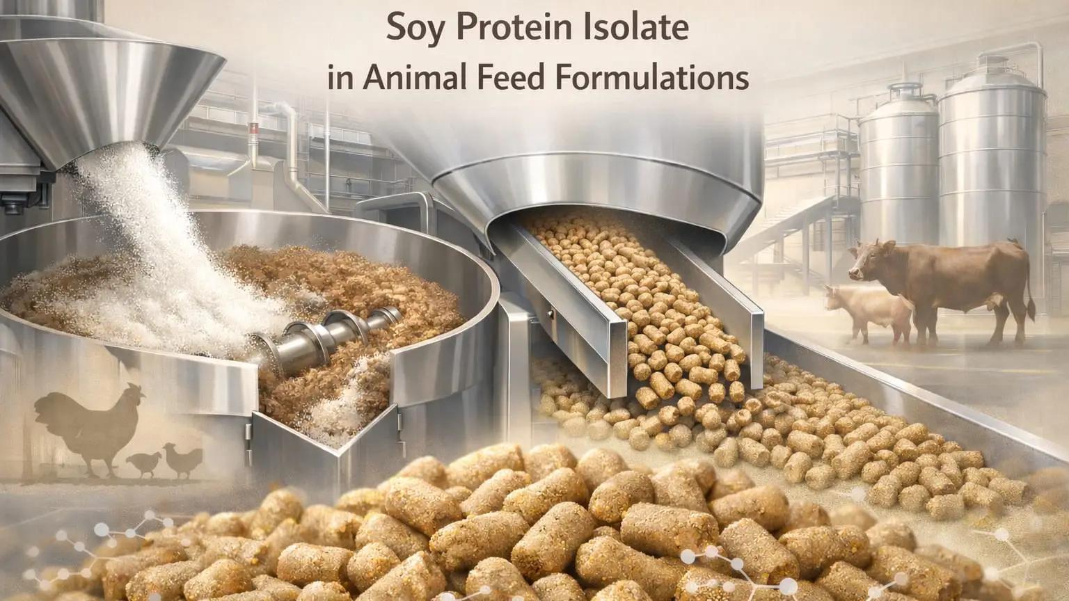 Soy Protein Isolate in Animal Feed Formulations