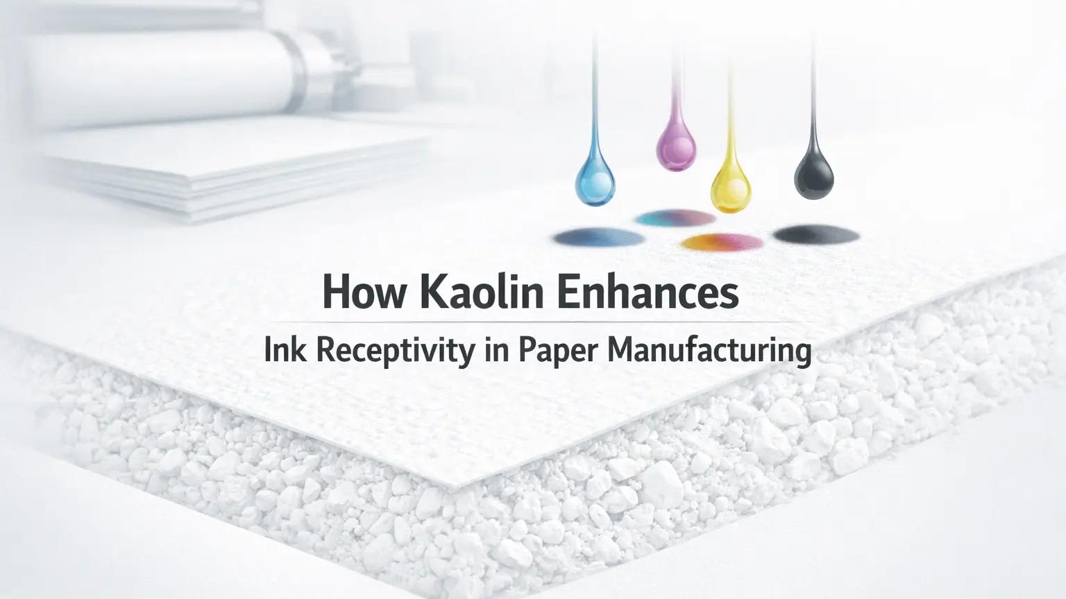 How Kaolin Enhances Ink Receptivity in Paper Manufacturing