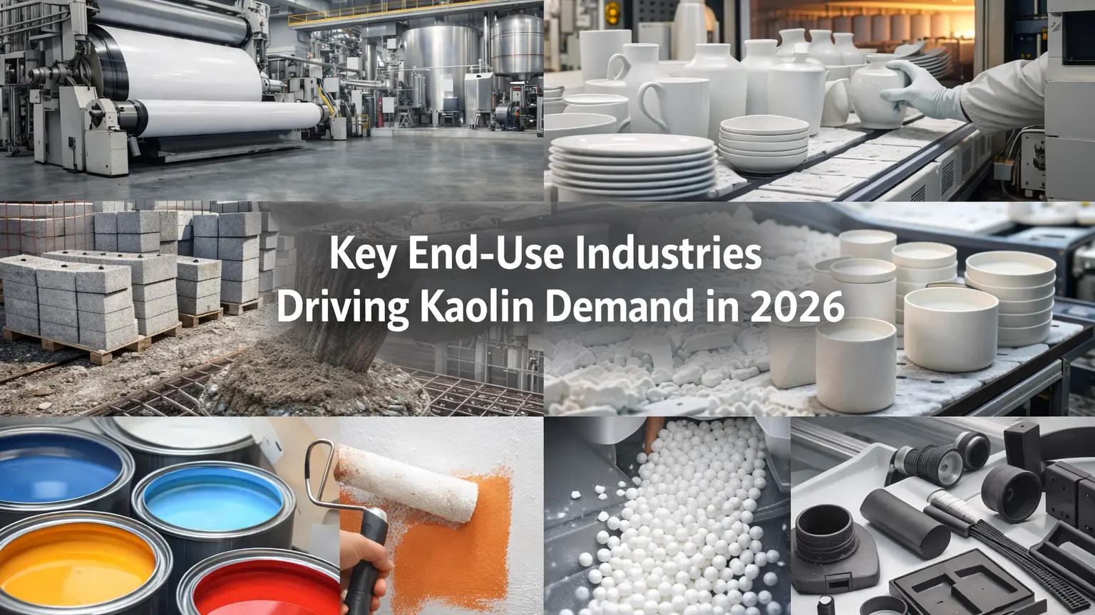 Key End-Use Industries Driving Kaolin Demand in 2026