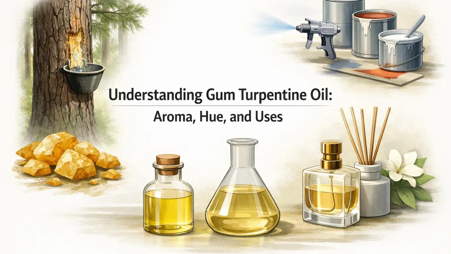 Understanding Gum Turpentine Oil: Aroma, Hue, and Uses