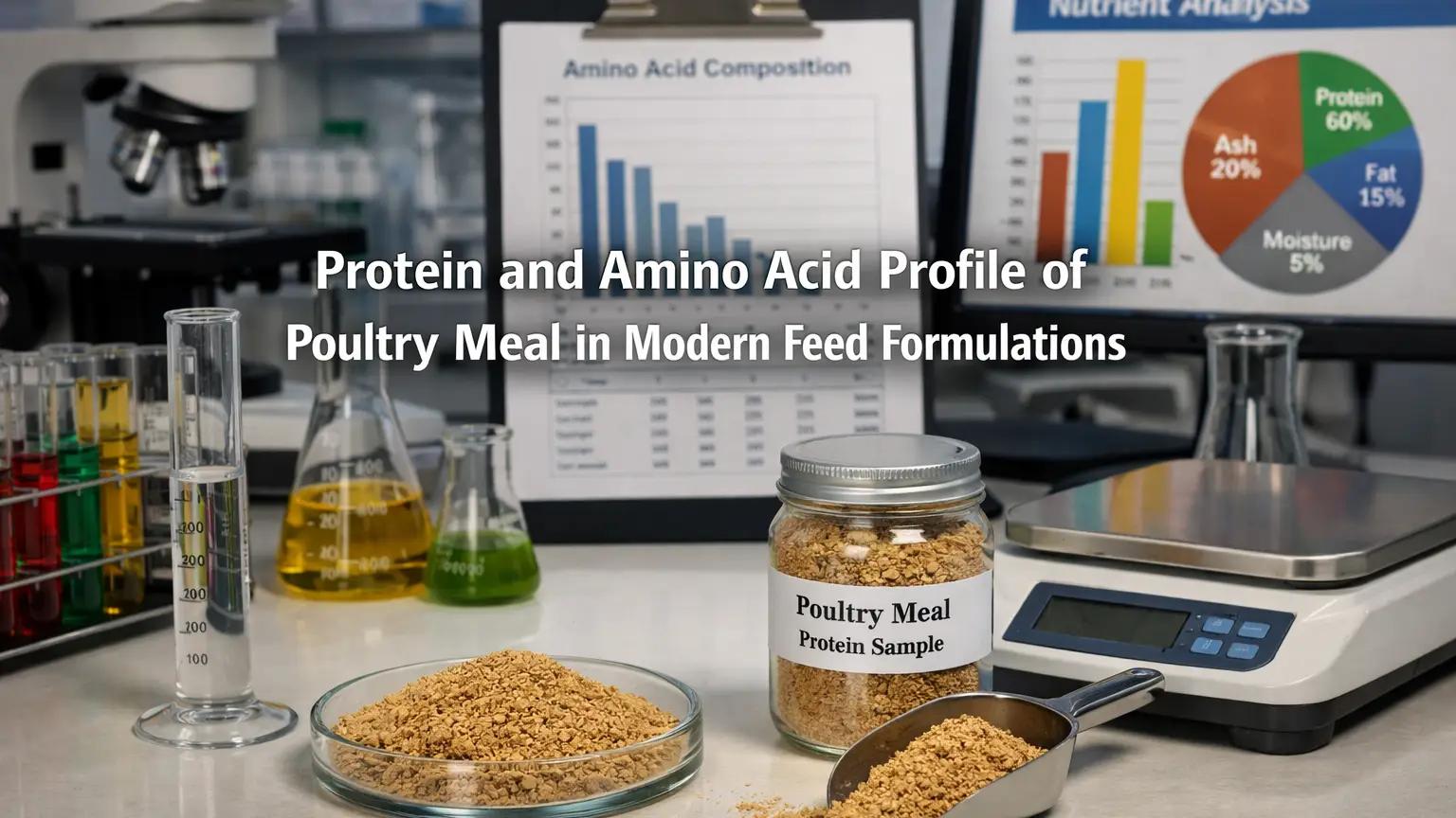 Protein and Amino Acid Profile of Poultry Meal in Modern Feed Formulations