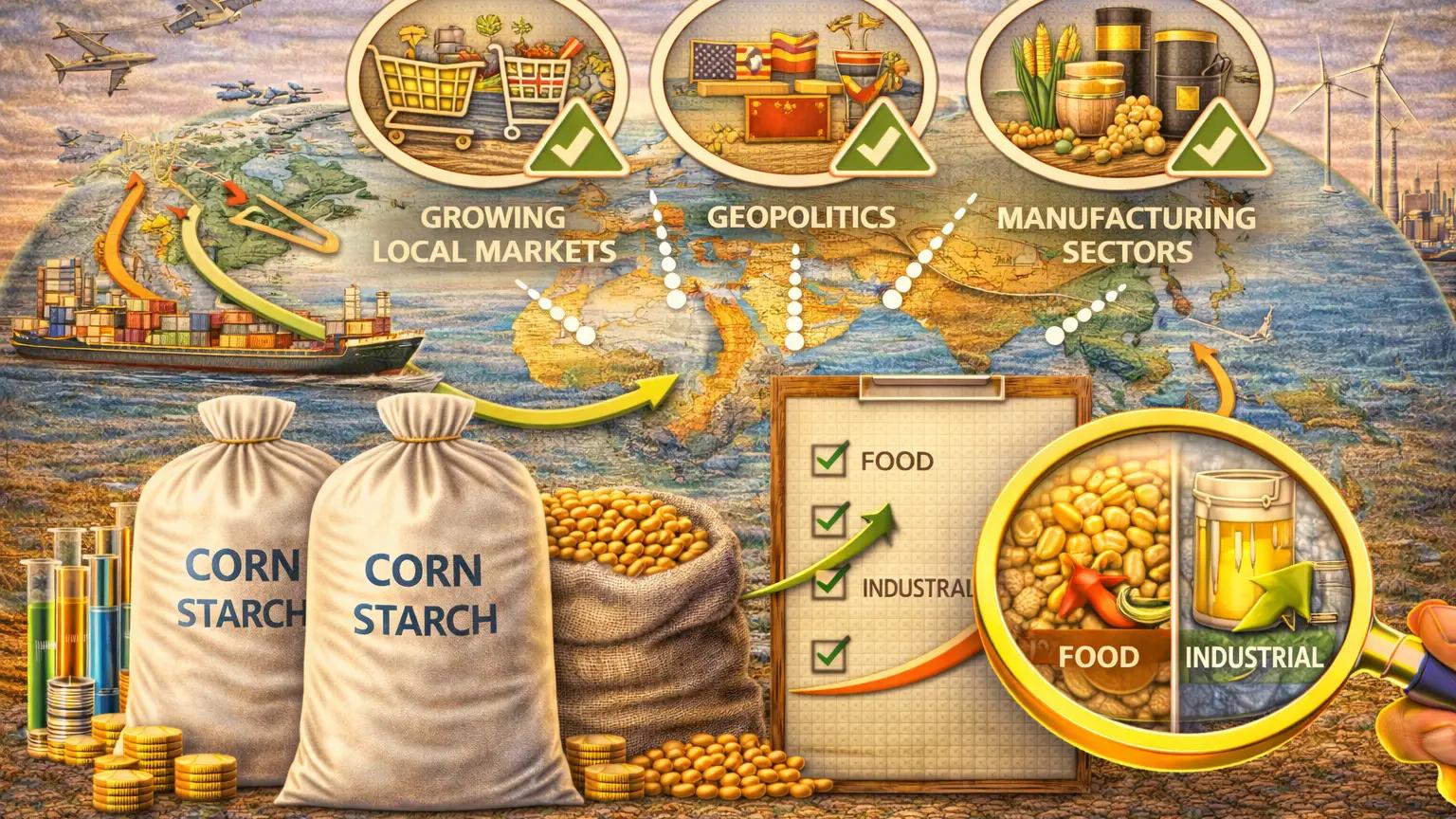 What Global Trade Flows Reveal About Corn Starch Demand