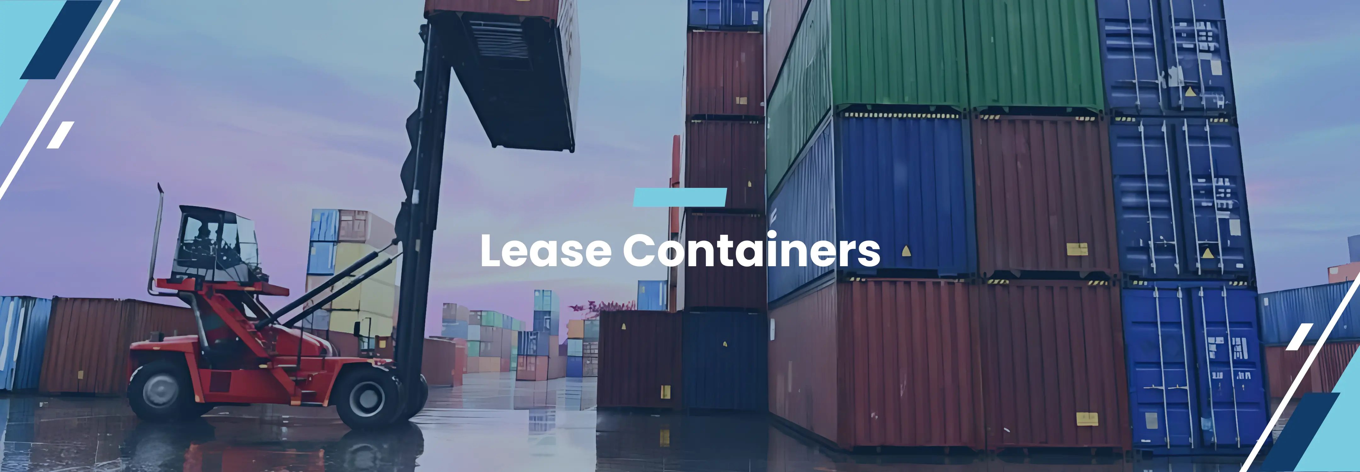 Lease Container in Sree Logistics