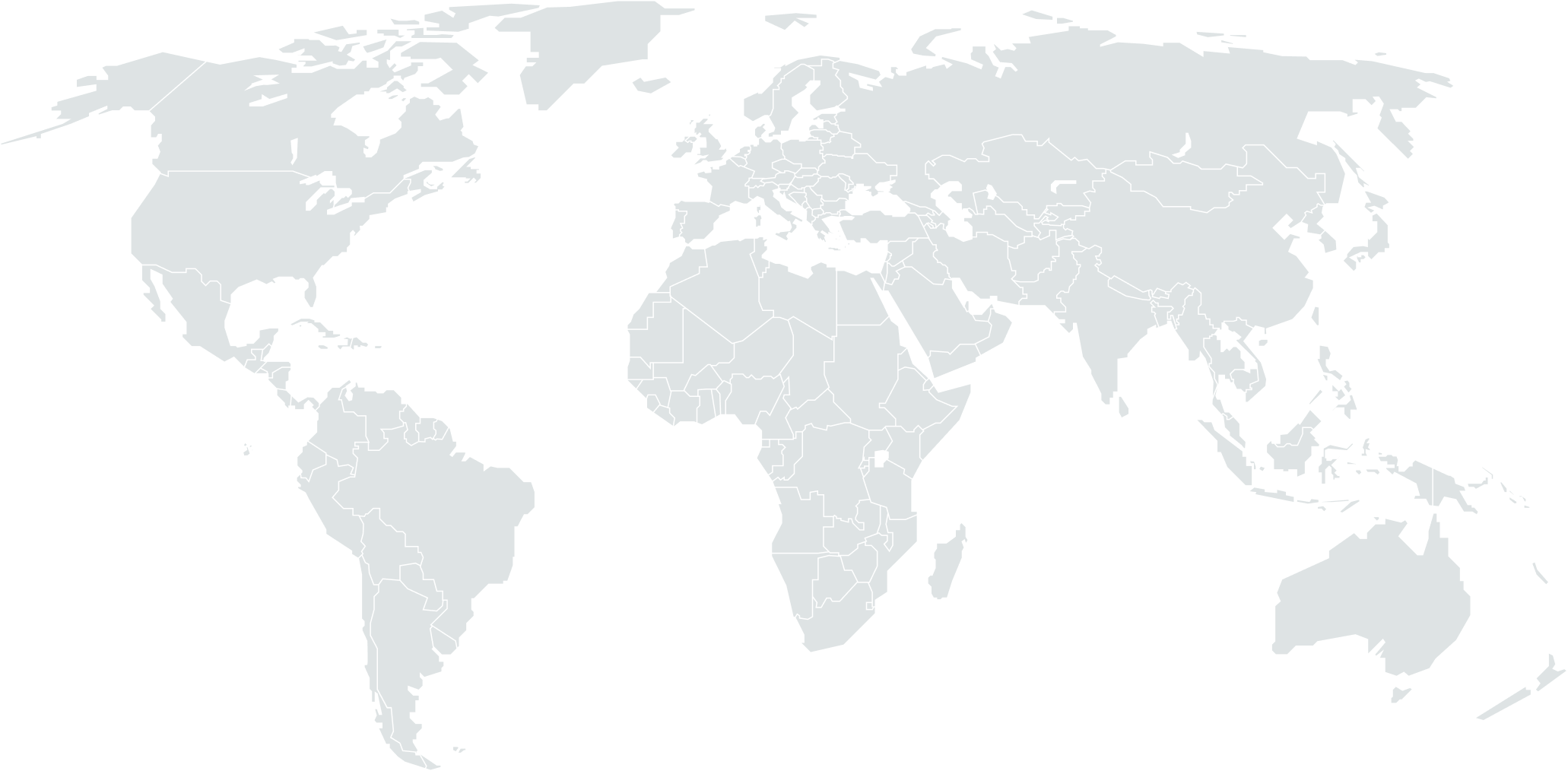 world map - oleo chemical