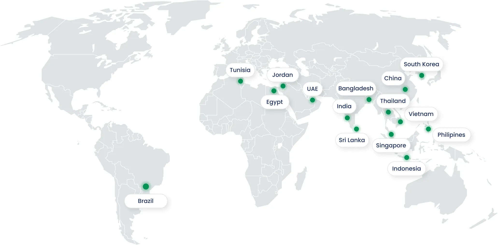 Map Share Detergent Chemicals Asia