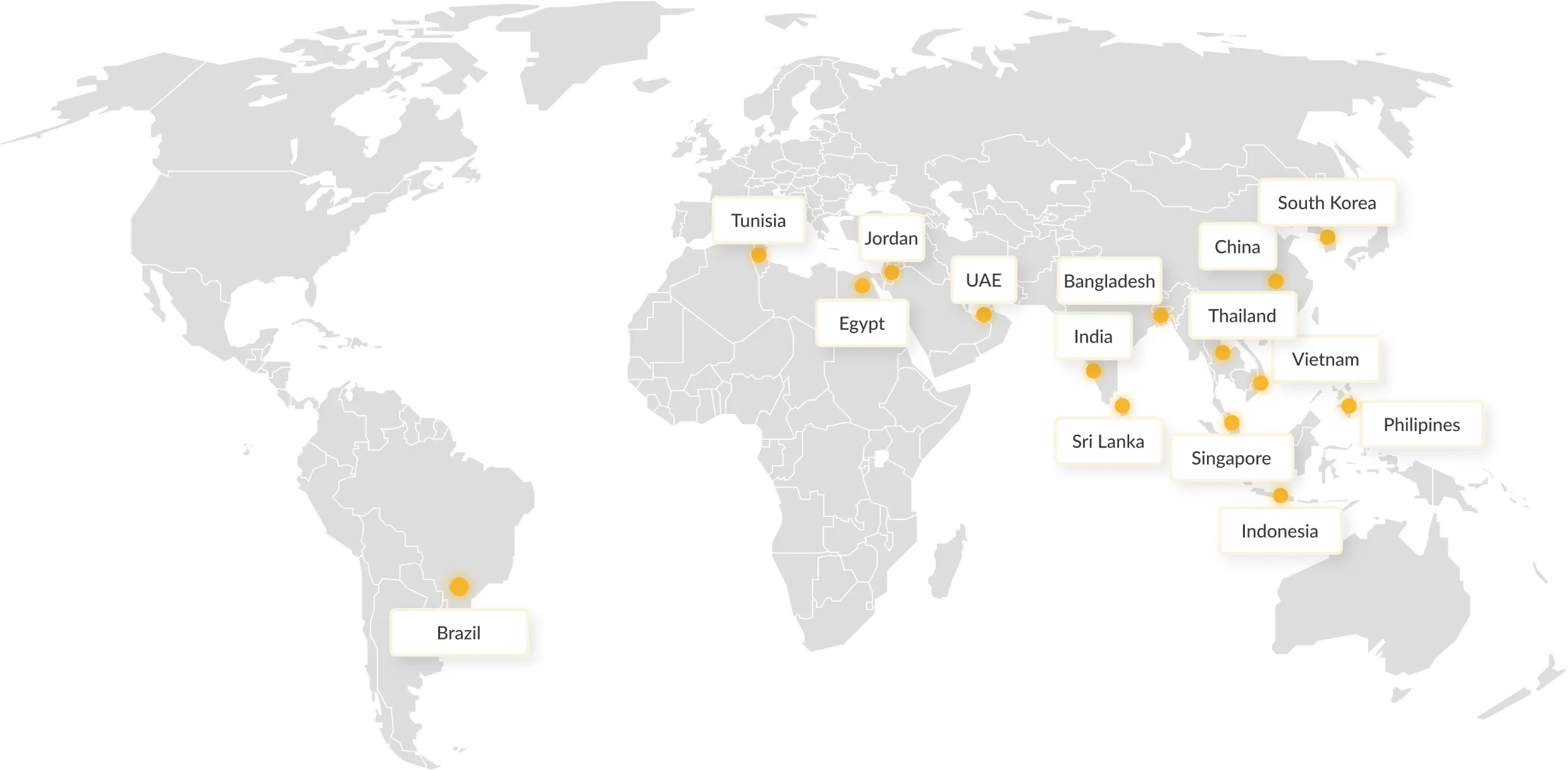 Map Share Food Additives India
