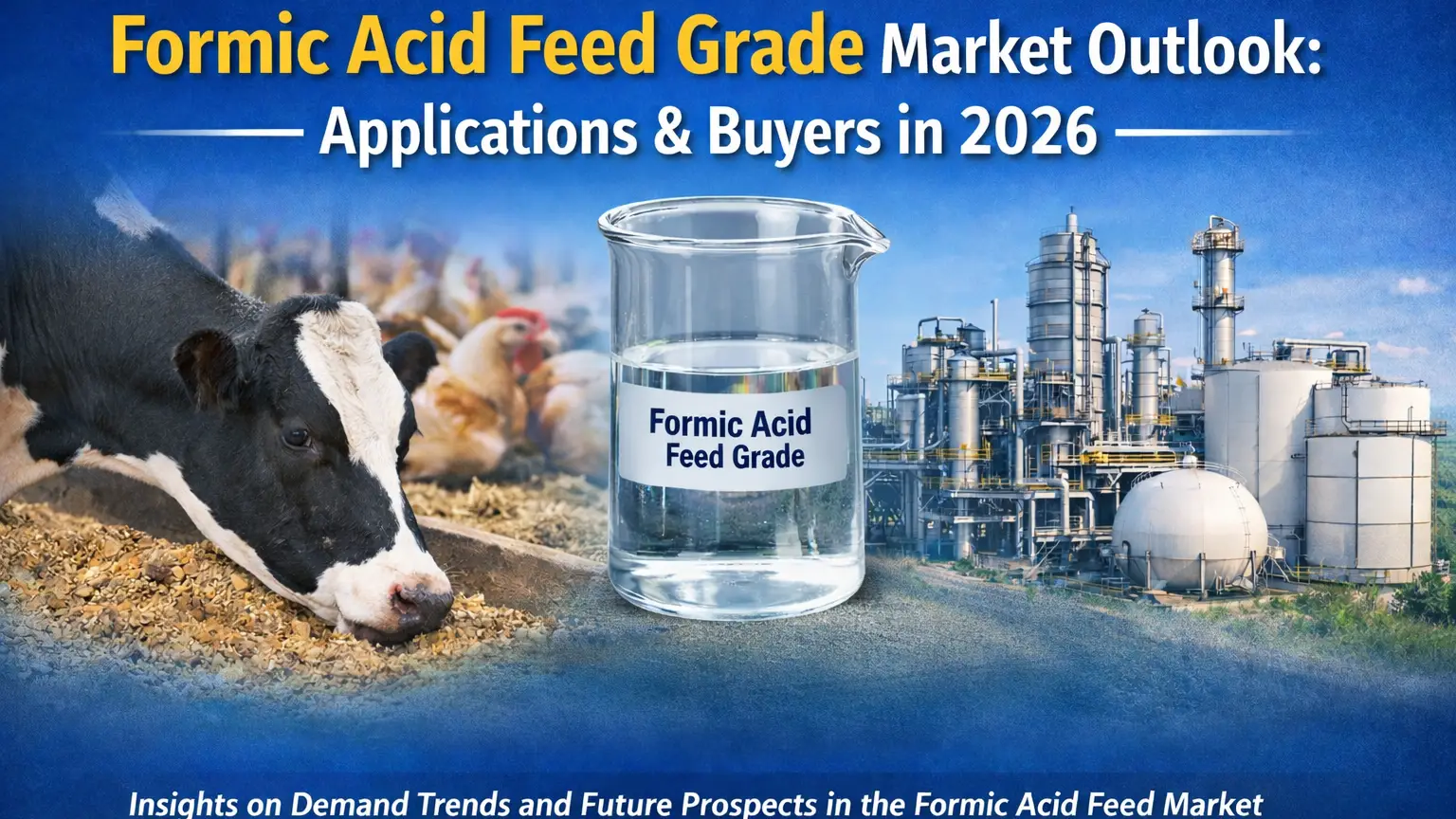 Global Feed-Grade Formic Acid Market: Applications, Buyers & 20-Year Outlook