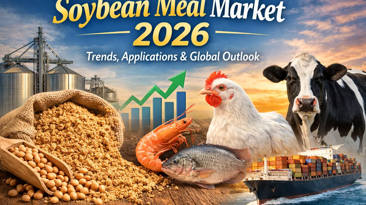 Article Banner of Soybean Meal Market Trends, Applications, Buyers & Global Outlook 2026
