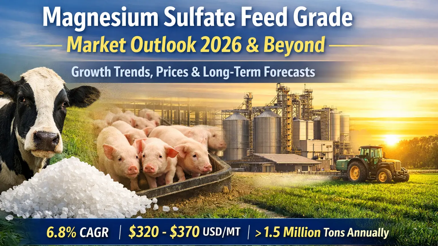 Global Magnesium Sulfate Feed Grade Market Trends, Pricing & 20-Year Outlook