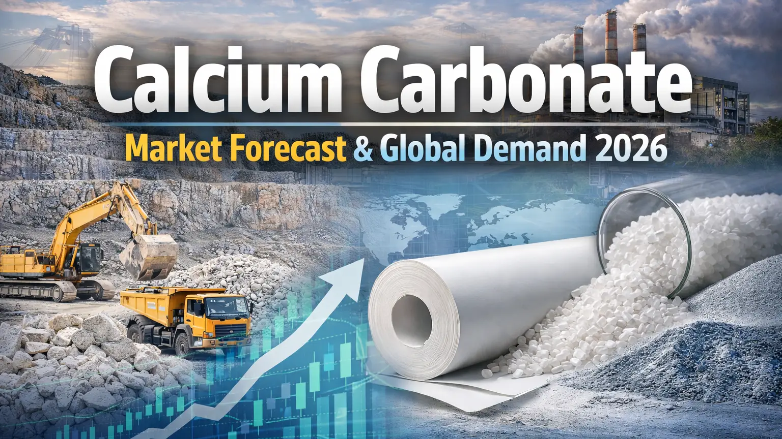 Calcium Carbonate Market Trends, Forecast Growth and Global Demand Outlook