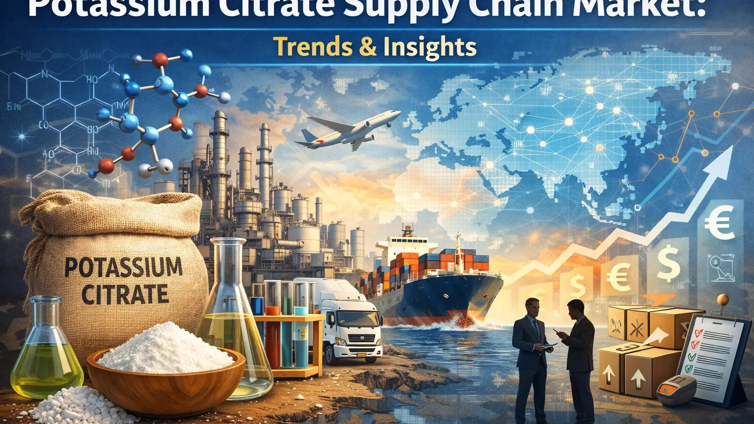 Article Banner of Potassium Citrate Supply Chain Market 2026: Trends & Insights