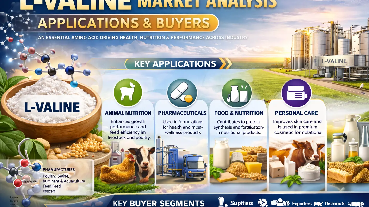 L-Valine Market 2026: Demand, Pricing Trends & Global Supply Outlook