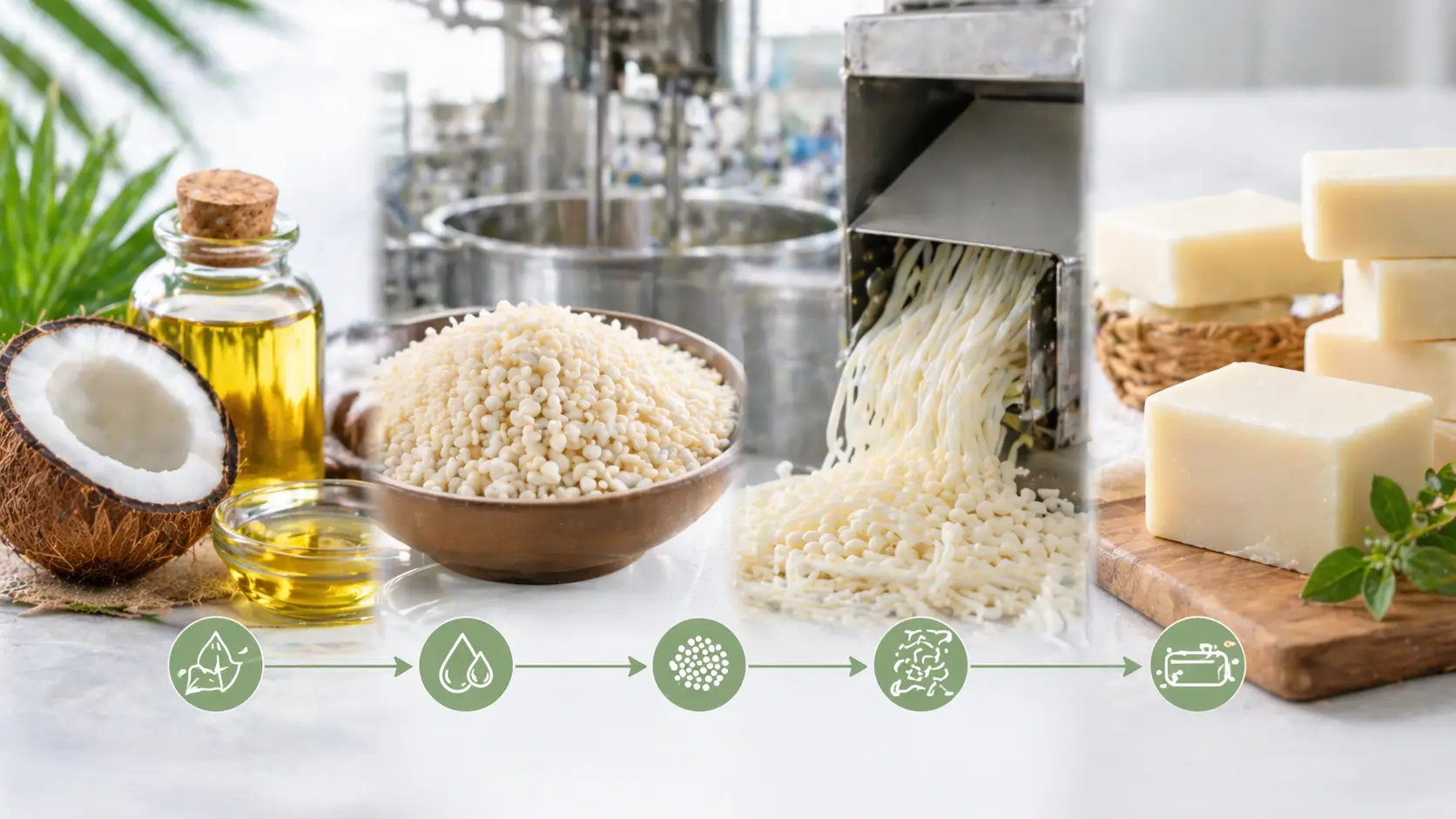 From Raw Material to Finished Bar: The Essential Role of Soap Noodles