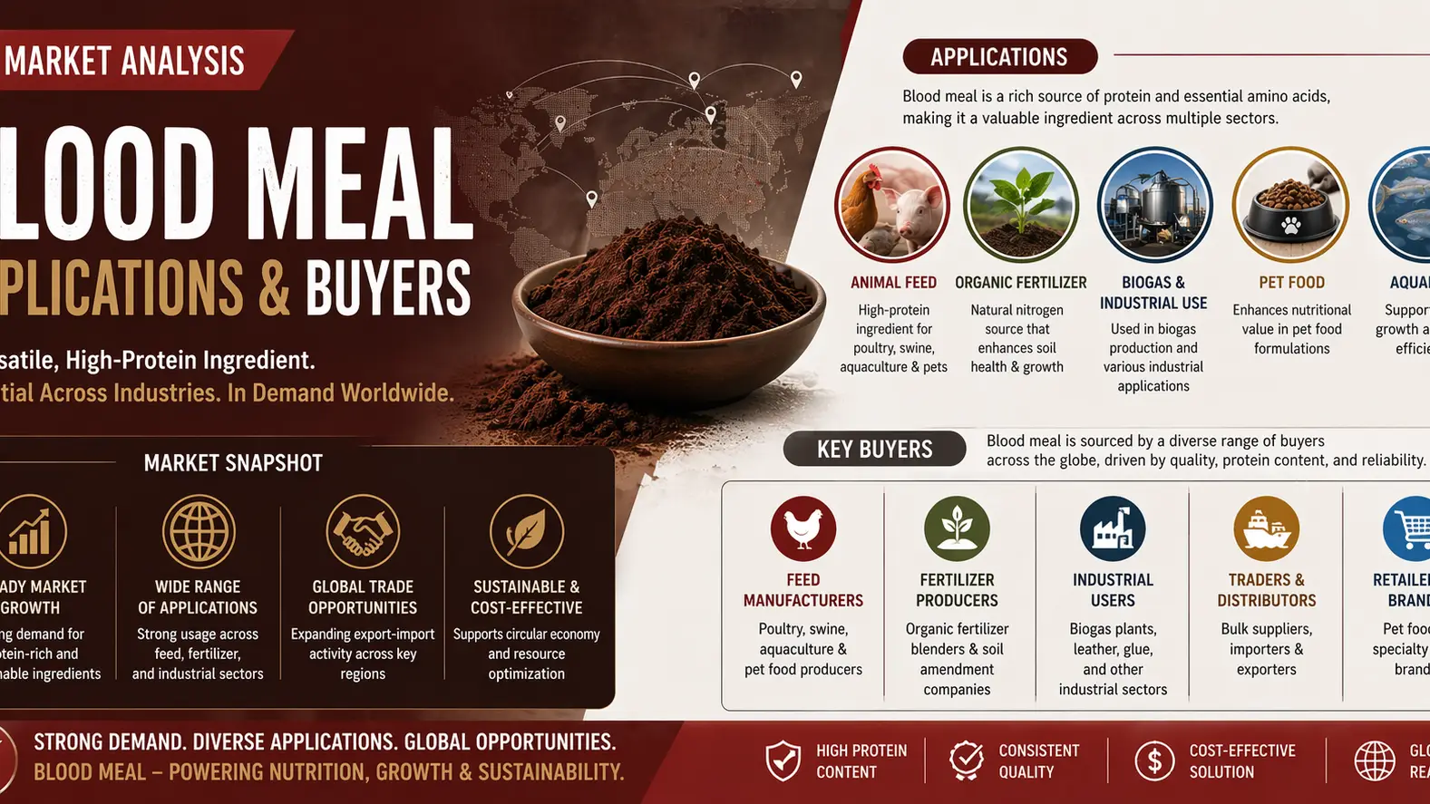 Article Banner of Blood Meal Market 2026: Applications, Buyers and Global Demand Trends