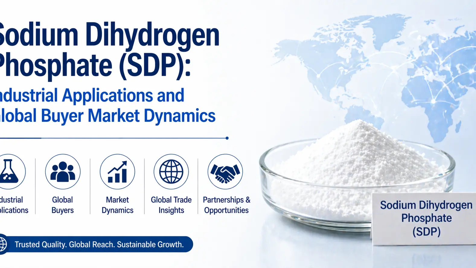 Sodium Dihydrogen Phosphate (SDP): Applications & Global Market Insights