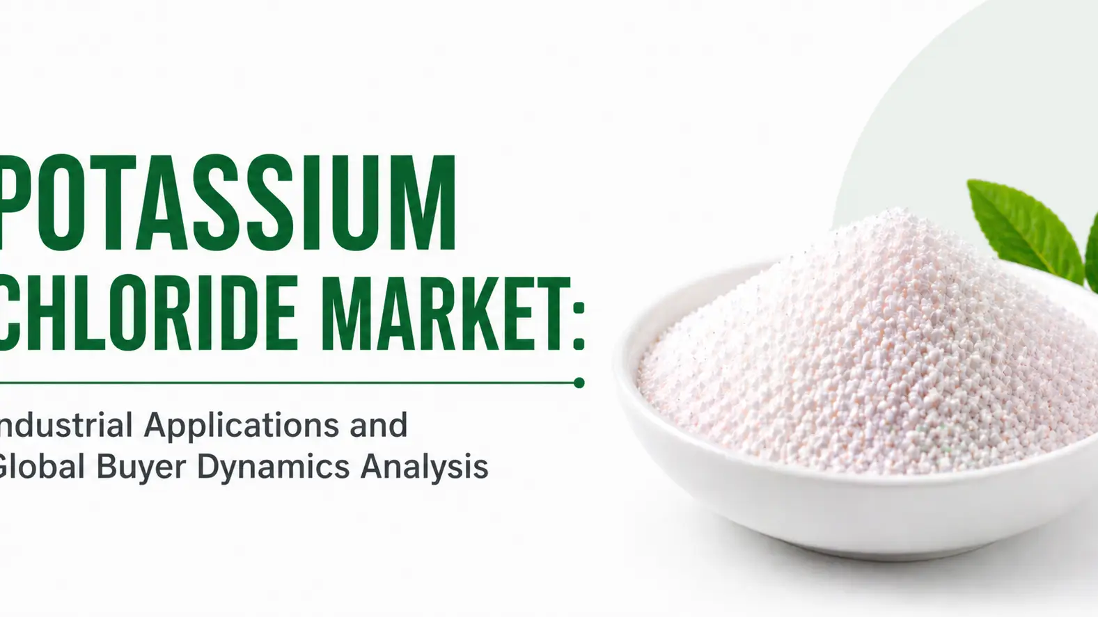 Potassium Chloride: Industrial Applications and Global Buyer Dynamics Analysis