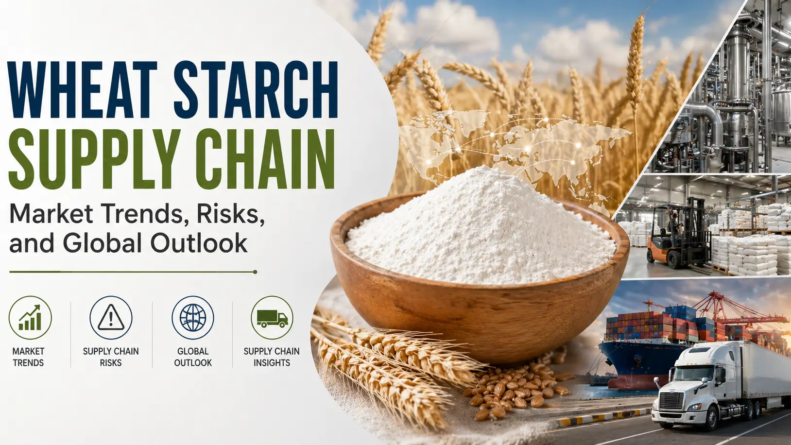 Wheat Starch Supply Chain Market Trends, Risks, and Global Outlook