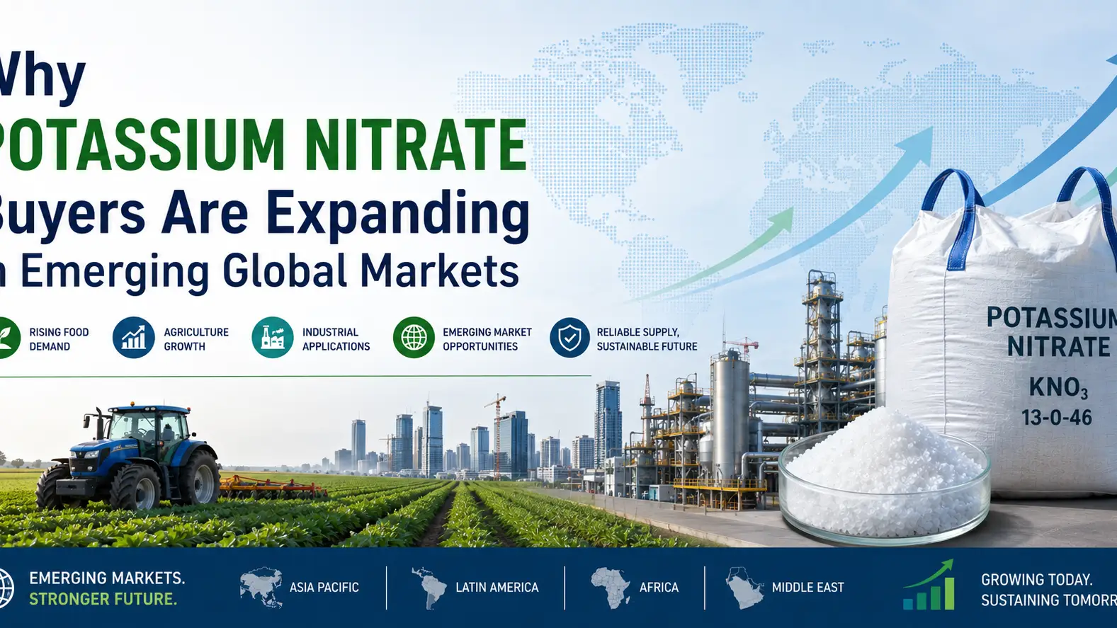 Why Potassium Nitrate Buyers Are Expanding in Emerging Global Markets