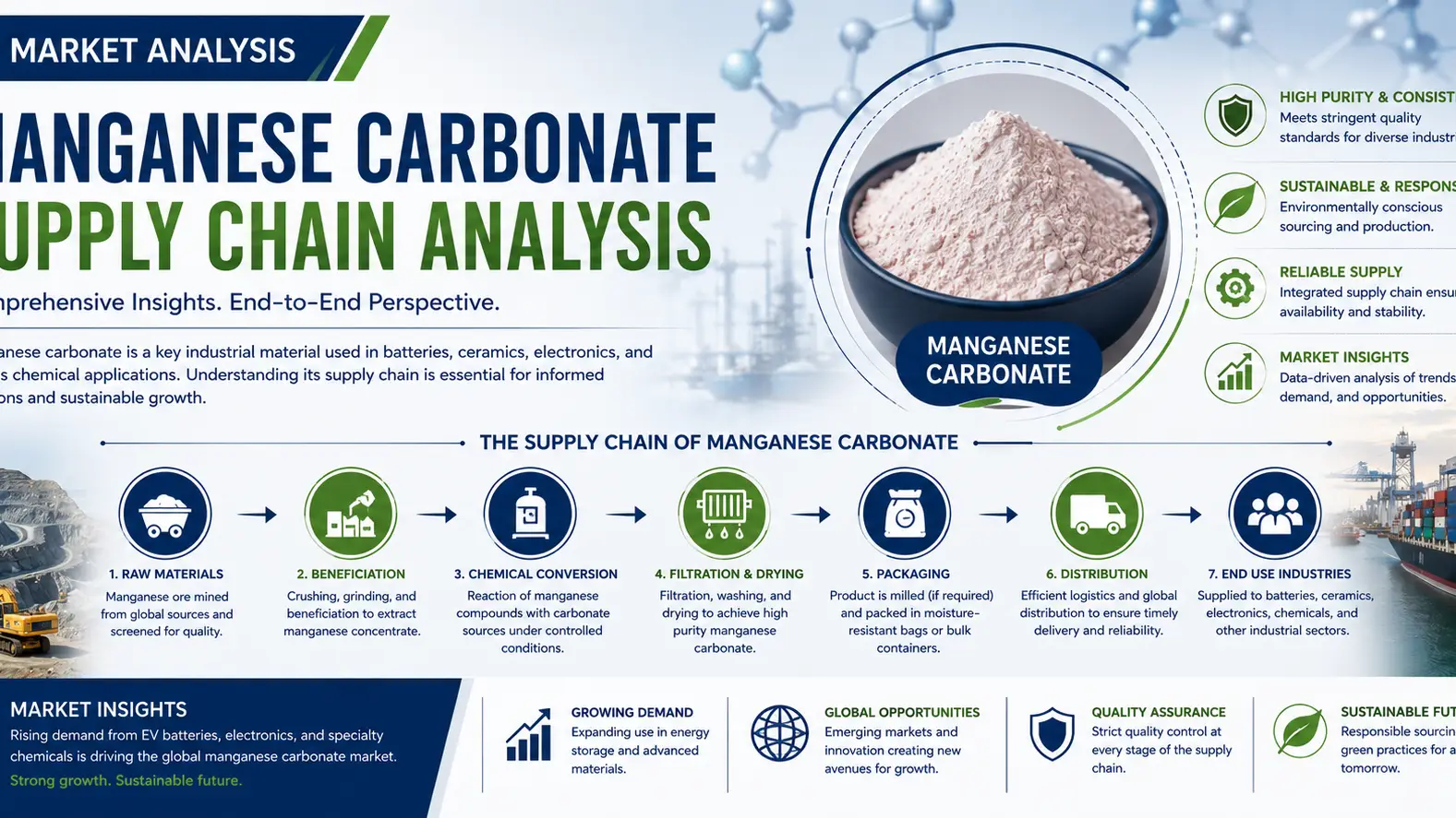 Article Banner of Manganese Carbonate Supply Chain Dynamics Reshaping Industrial Minerals in 2026