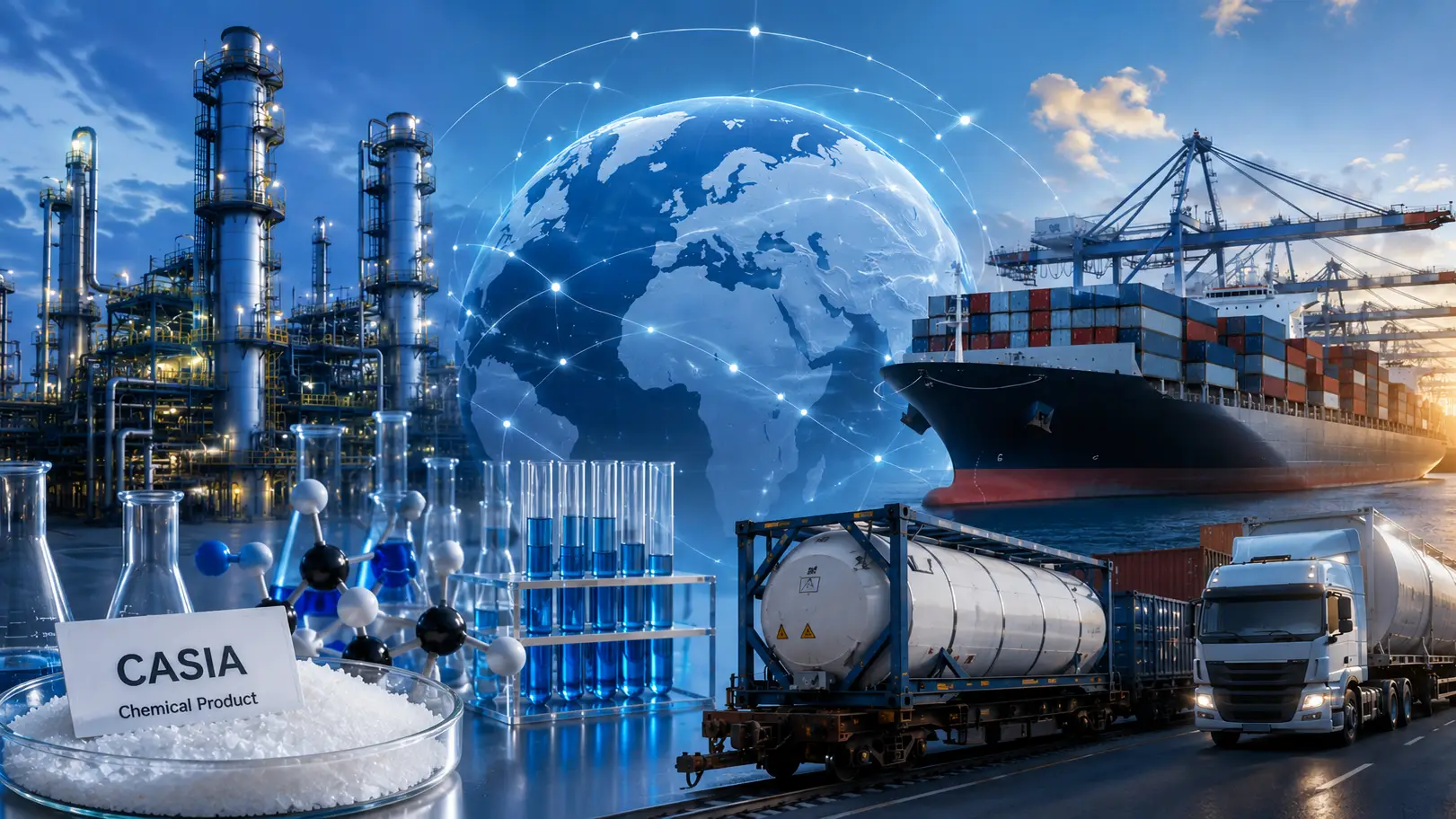 CASIA in Chemical Supply Chains: Industrial Applications and Trade Efficiency