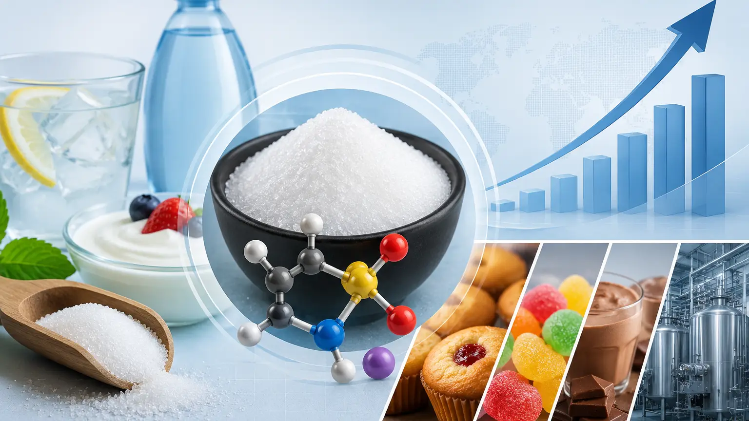 Acesulfame Potassium Market Trends and Industrial Applications