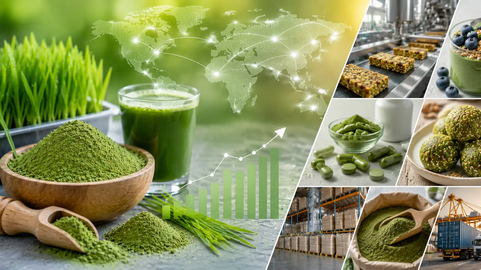 Wheatgrass Powder: Applications, Demand & Sourcing in Nutraceuticals