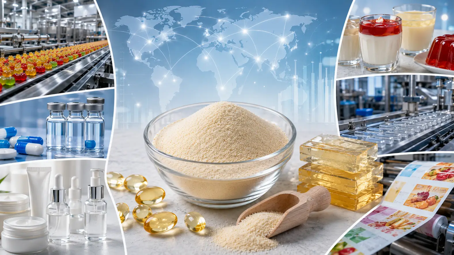 How Industrial Applications of Gelatin Are Driving Global Market Demand