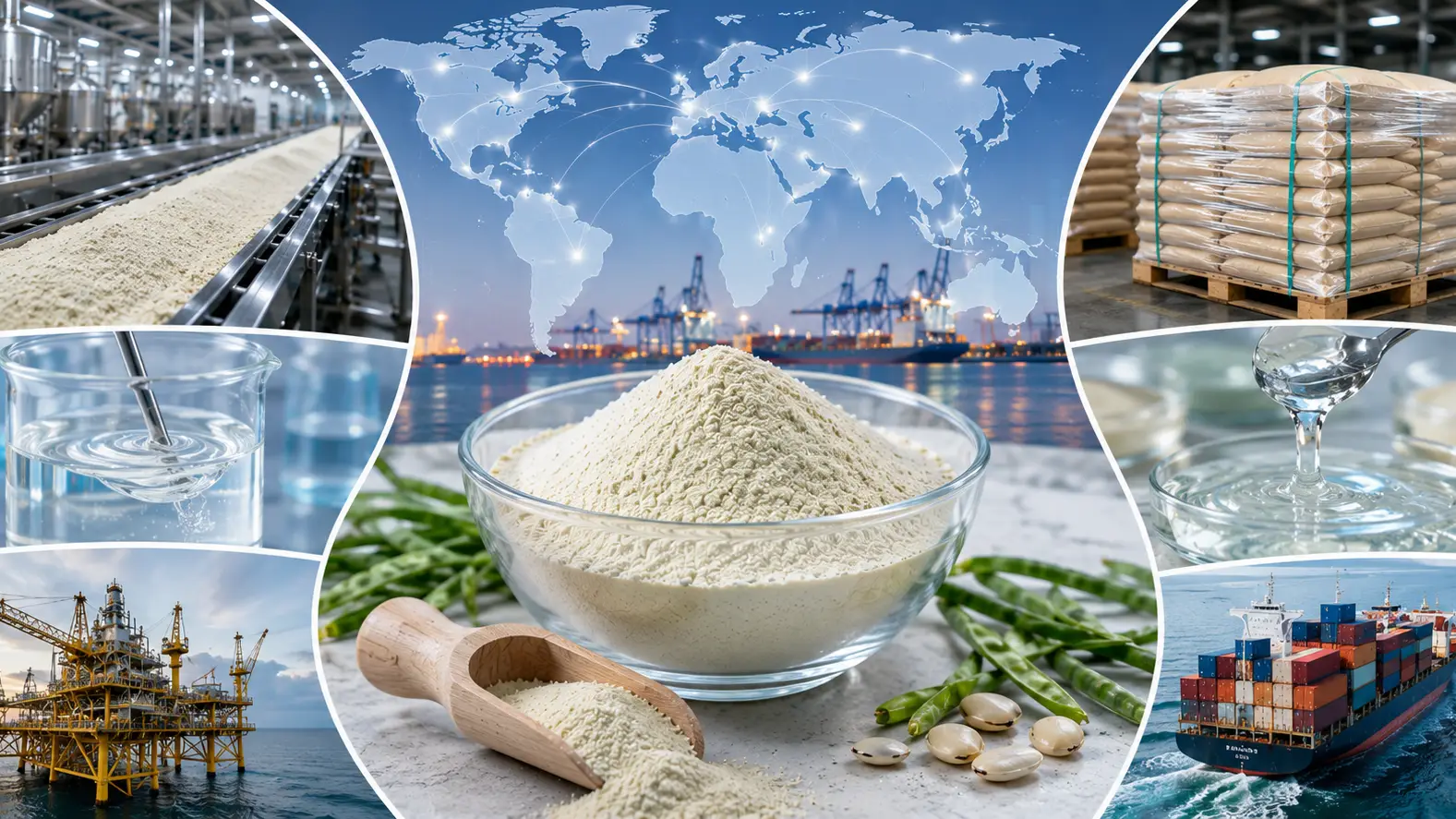Guar Gum in Global Supply Chains: Industrial Uses and B2B Sourcing Insights