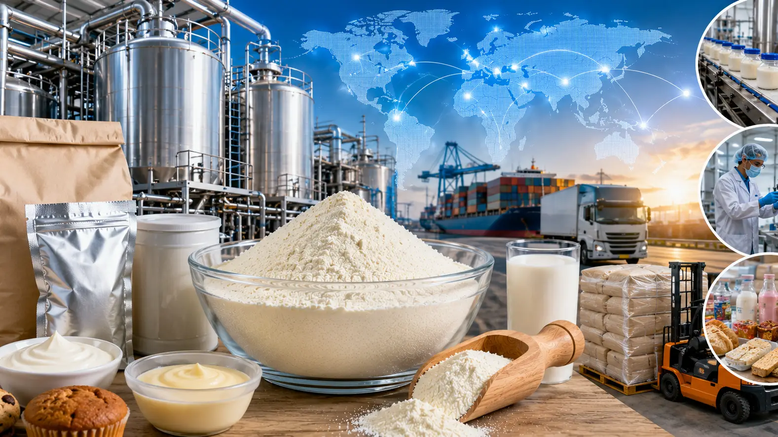How Milk Powder Supports Global Food Manufacturing and B2B Supply Chains