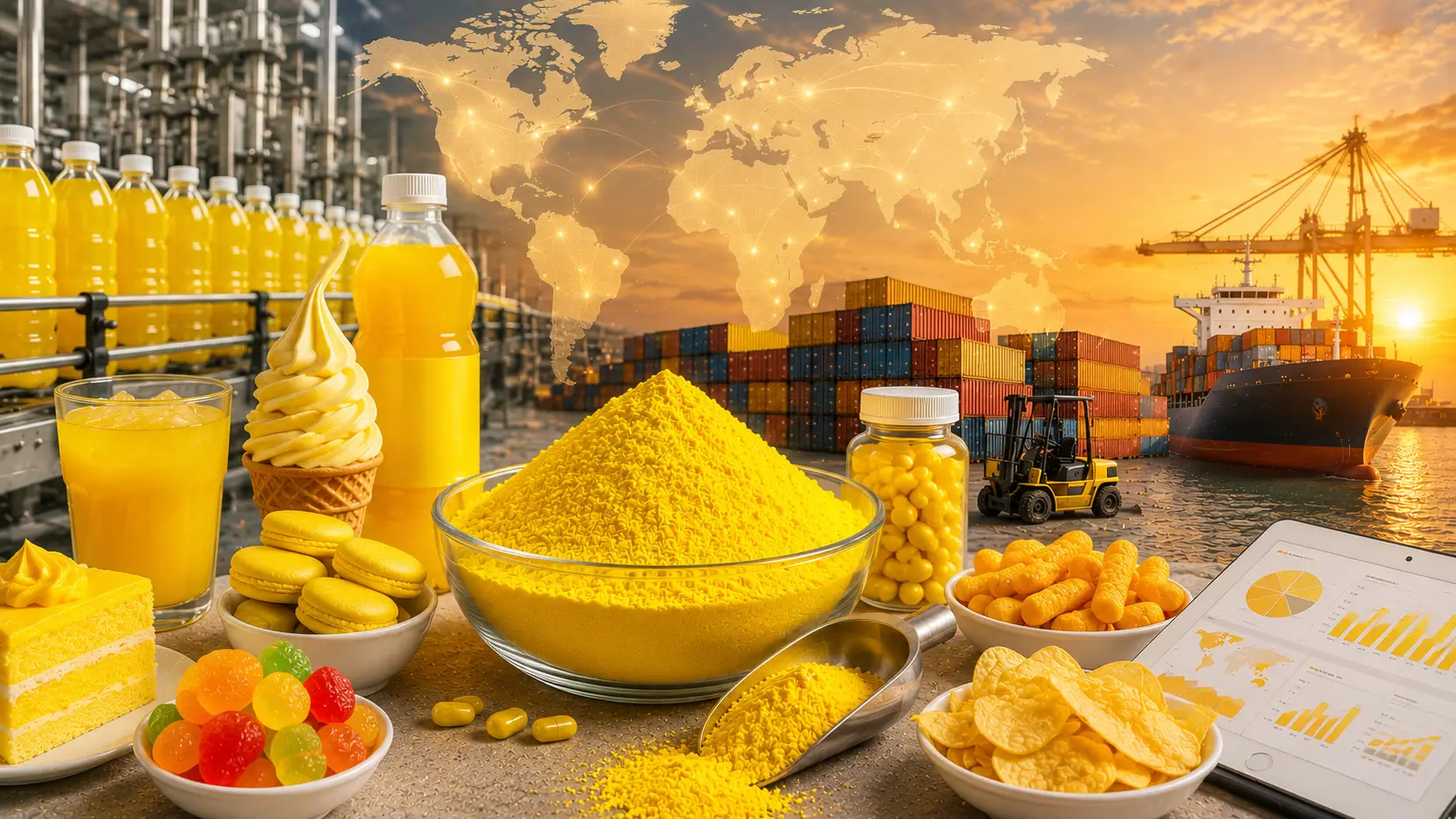 Tartrazine Applications and Global Industrial Demand Overview