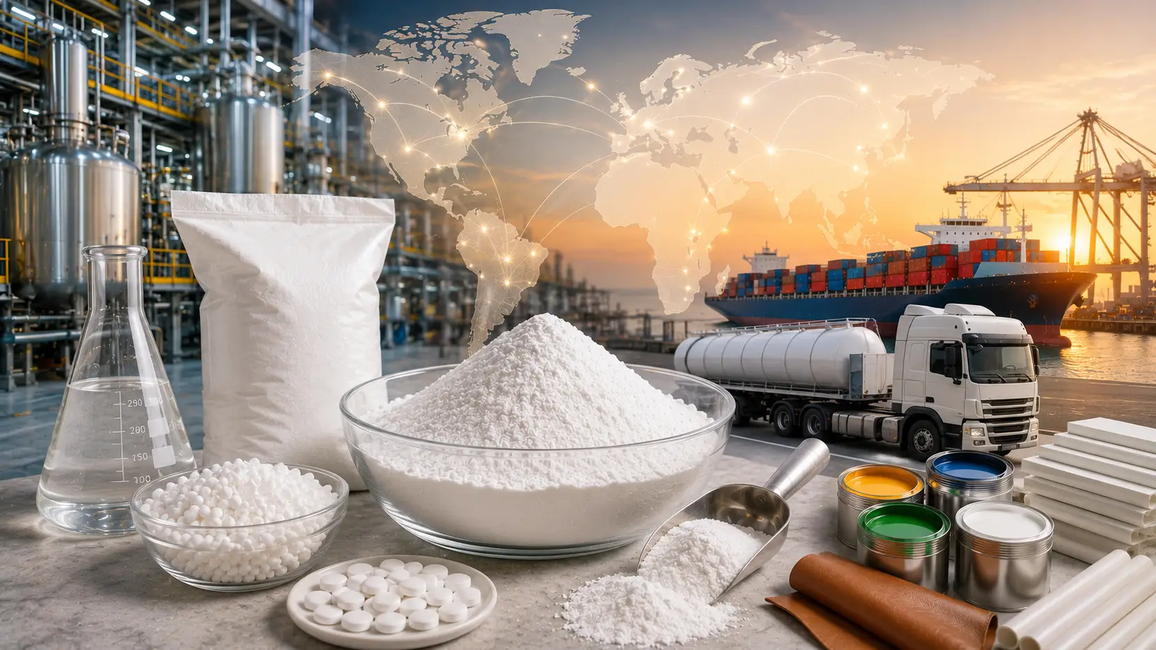 Calcium Acetate in Global Supply Chains and Industrial Applications