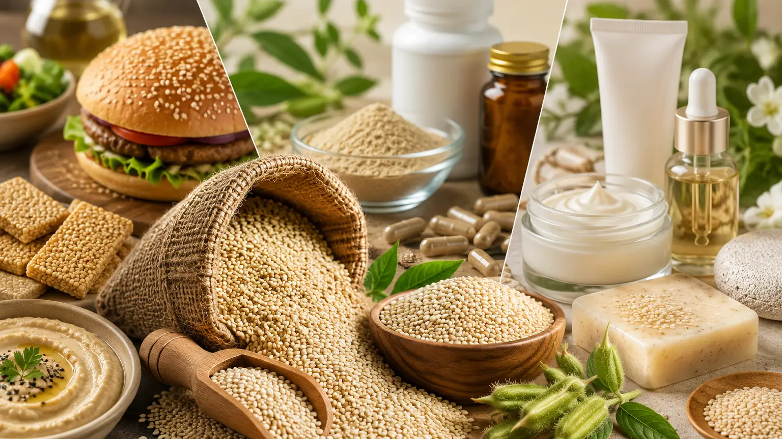 How Sesame Seeds Fuel Growth in Food, Nutraceutical, and Personal Care