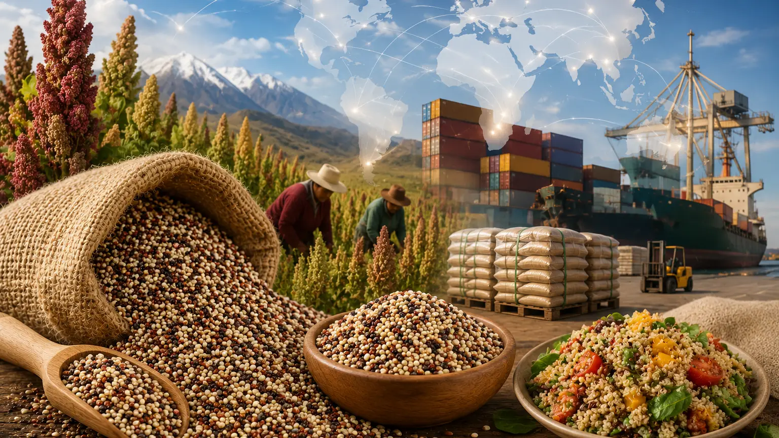 Quinoa Sourcing Guide: Supply Chain Trends and Global Market Opportunities