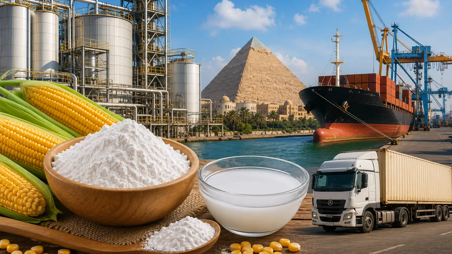 Corn Starch Egypt Supply Chain Insights for Global Industrial Buyers