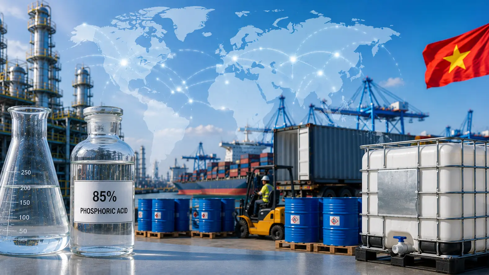 Phosphoric Acid 85% Sourcing Guide: Vietnam Supply Chain Insights