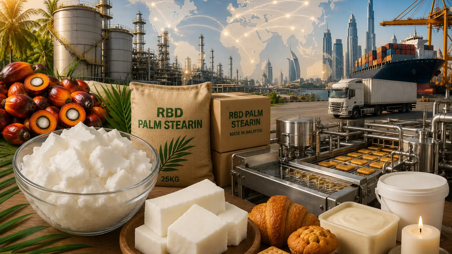 Global Sourcing & Industrial Uses of RBD Palm Stearin in GCC Markets