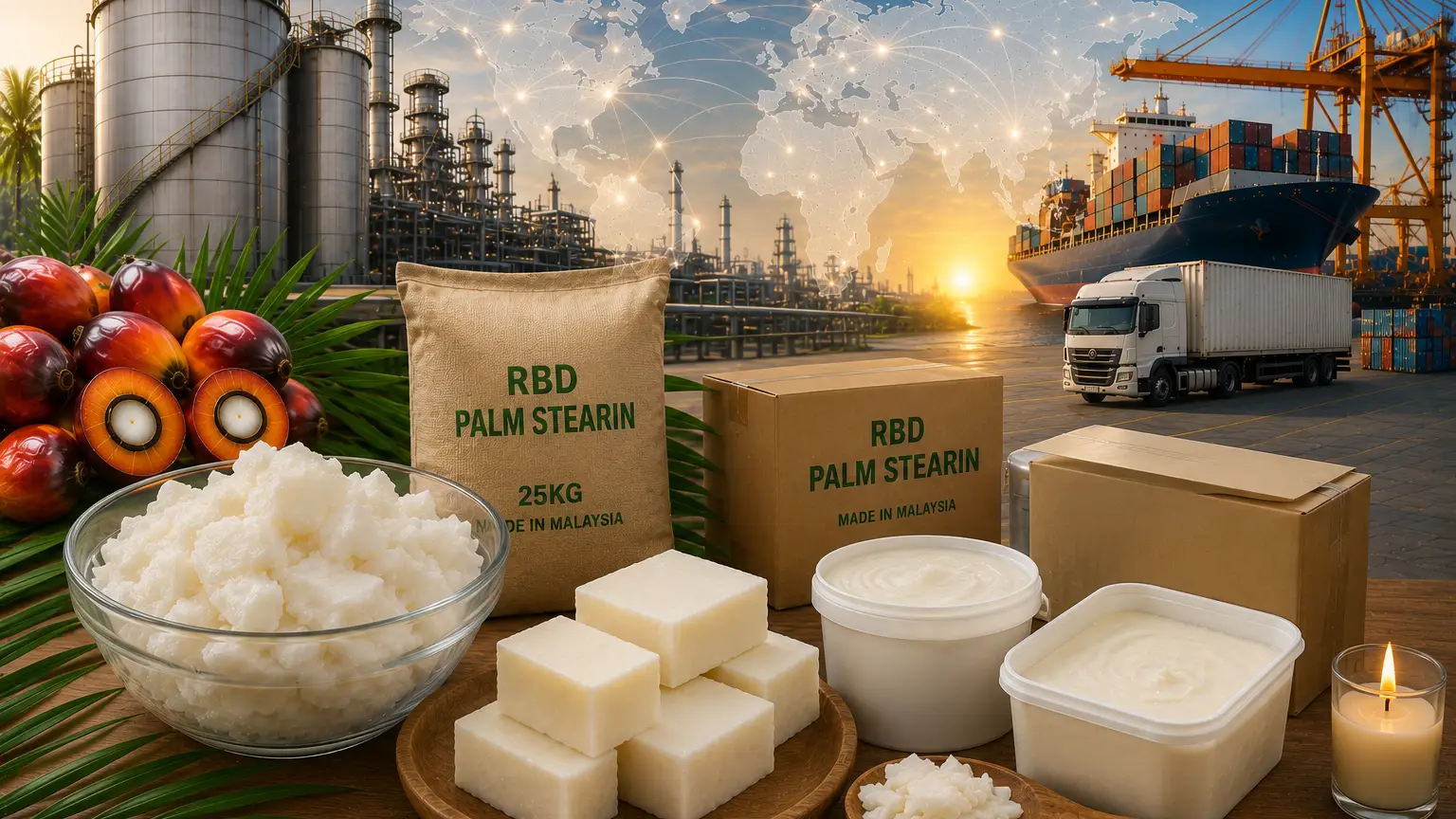 RBD Palm Stearin Sourcing Guide for Industrial Buyers and Global Trade