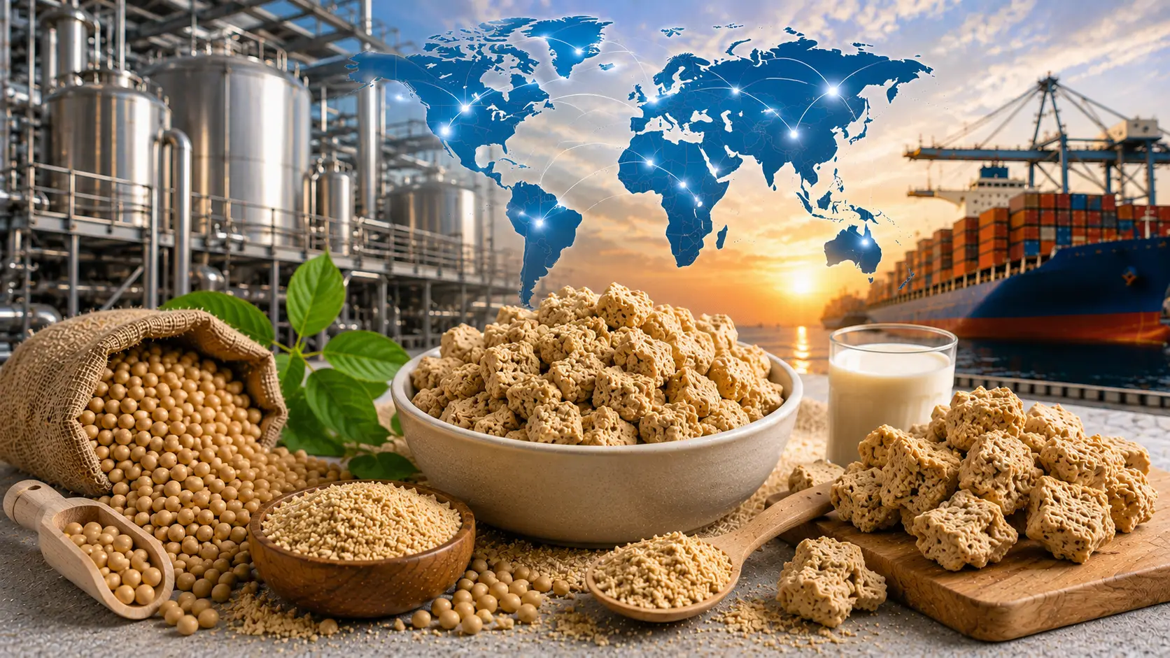 Textured Soy Protein Applications & Sourcing for Food Buyers