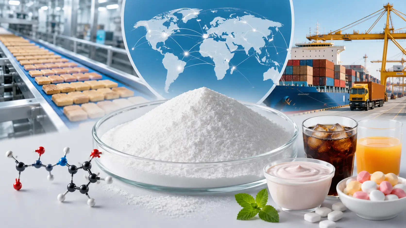 Aspartame Market Demand and B2B Sourcing Strategies for Food Manufacturers