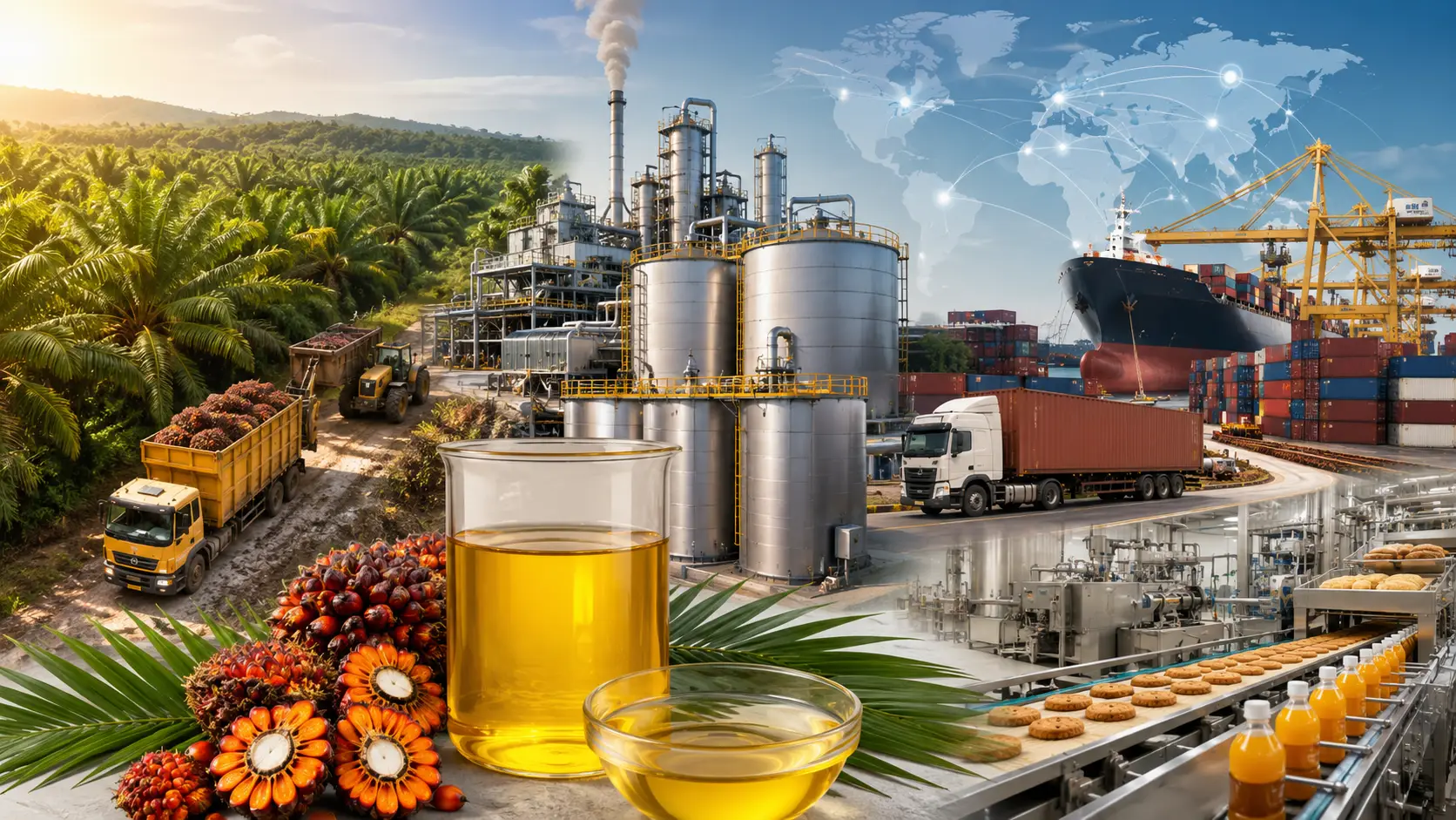 Global RBD Palm Olein Supply Chain Strategies for Industrial Buyers