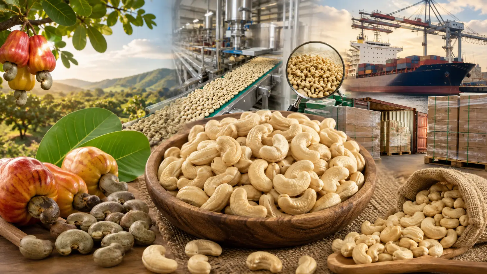 Cashew B2B Sourcing Guide: Global Supply, Processing and Logistics