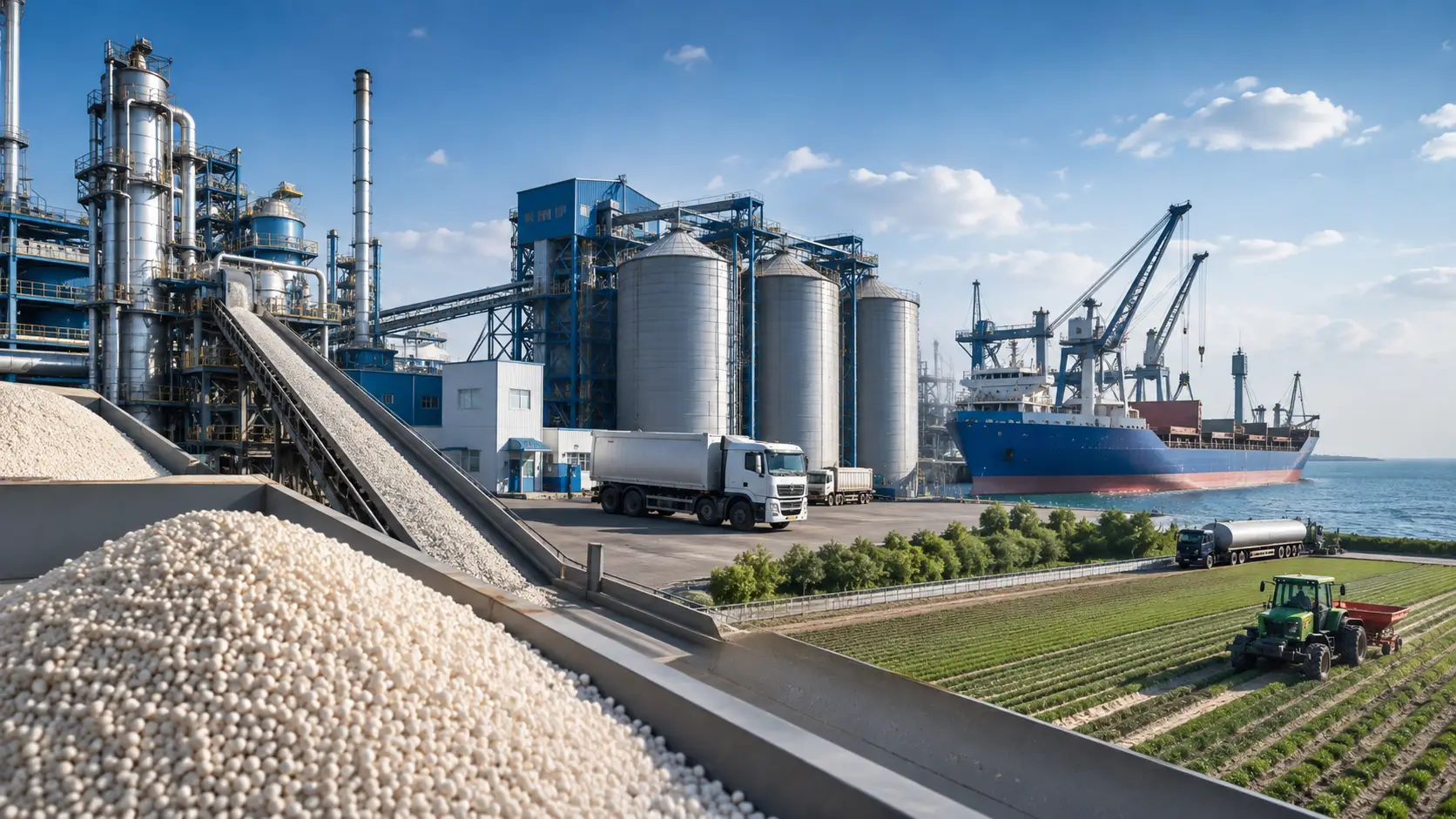 Diammonium Phosphate Supply Chain: Global B2B Sourcing
