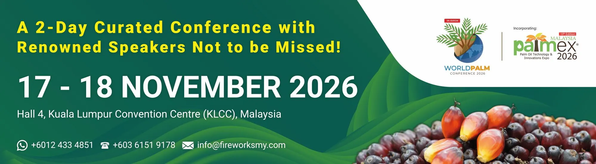 The 5th Edition of World Palm Conference
