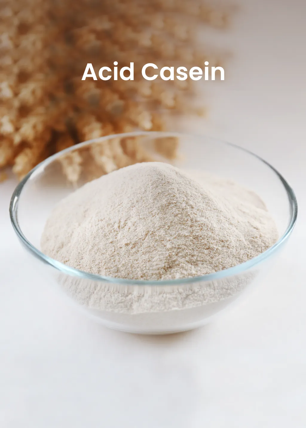 Acid Casein from Milk Powder Asia